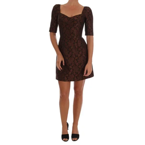 Dolce & Gabbana | Dresses | Dolce Gabbana Black Brown Floral Brocade Aline Dress | Poshmark Dolce & Gabbana | Dresses | Dolce Gabbana Black Brown Floral Brocade Aline Dress | Poshmark